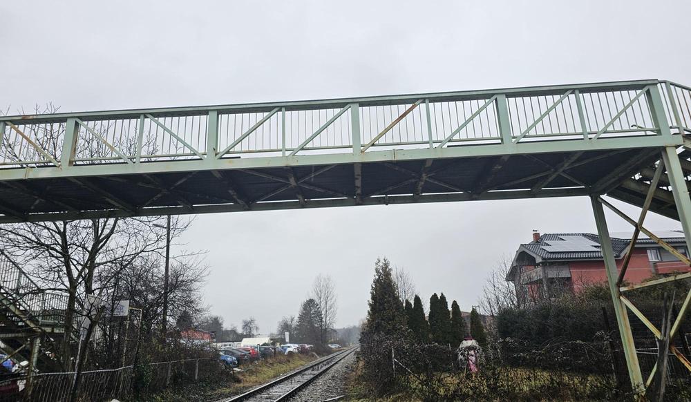 Osnovna sanacija peš mostu na Studencih