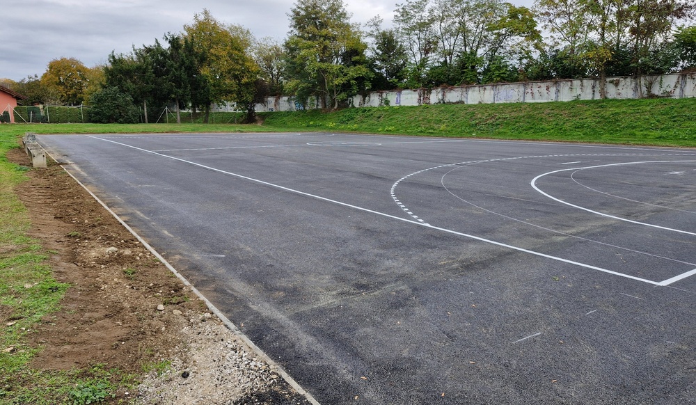 Sanacija igrišča pri OŠ Borcev za severno mejo