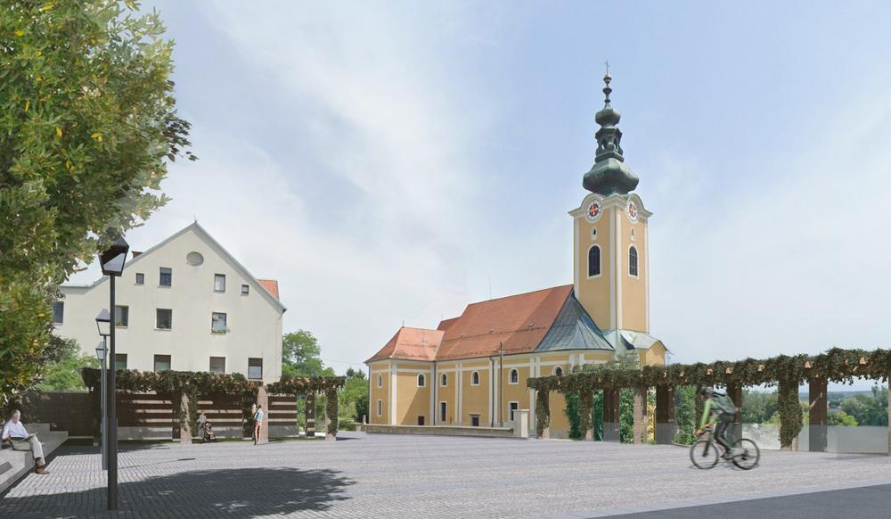 Ureditev in vsebine v parku ob Jožefovi cerkvi na Studencih