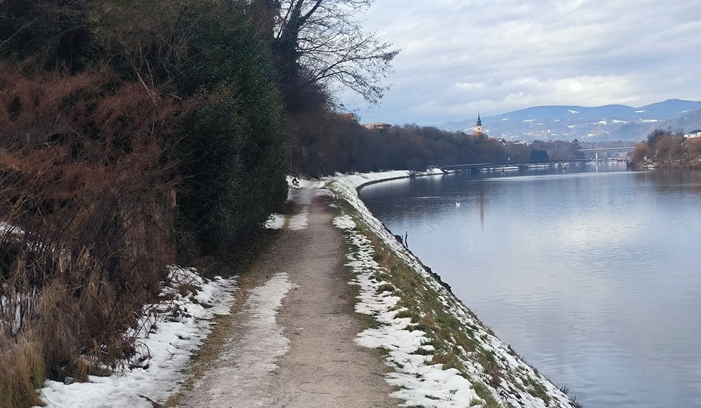 Senzorično sprehajališče ob Dravi za zdravo družbo